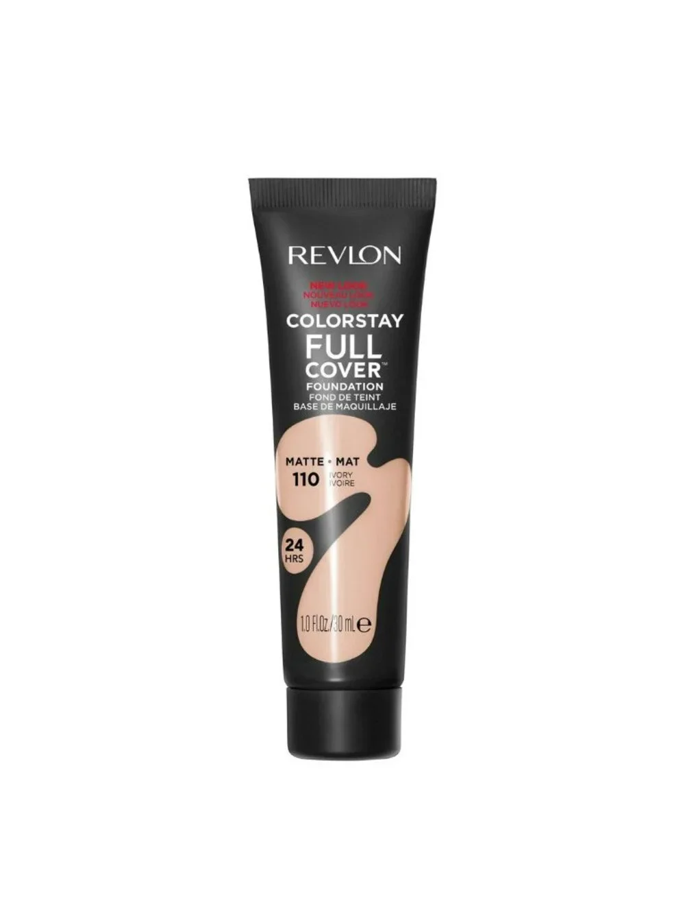 Revlon ColorStay Full Cover Foundation 110 Ivory Matte Full Coverage 24HR Wear 1